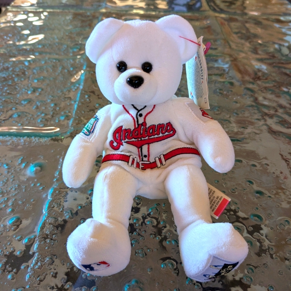 ML Authentic Team Cleveland Indians Manny Ramirez #24 All Star Game Bear